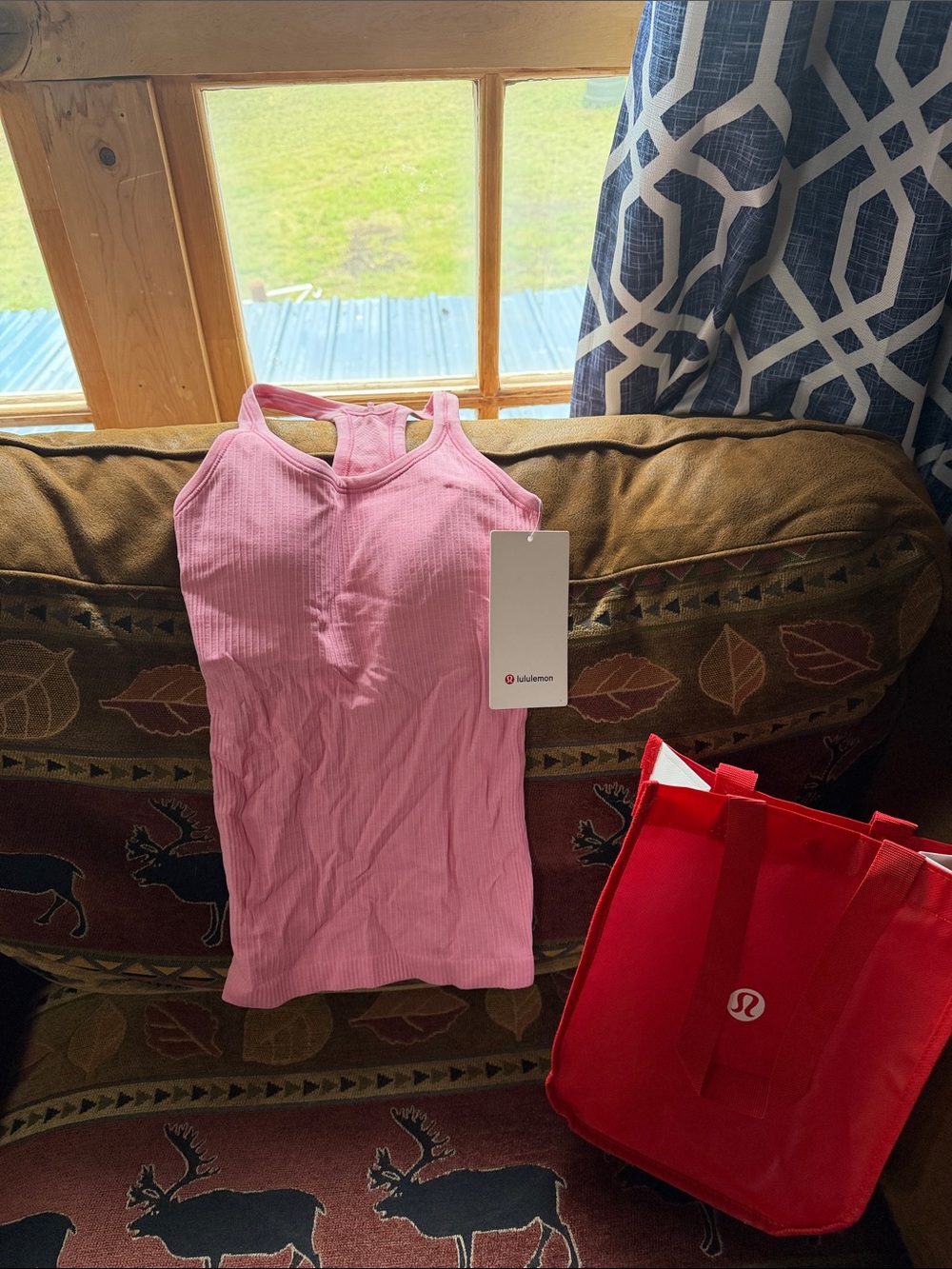 NWT ebb to street tank lululemon athletica Pink Ribbed Racerback Tank Top